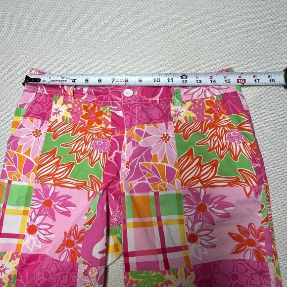 Lilly Pulitzer Patchwork Print Bermuda Shorts - Picture 3 of 4
